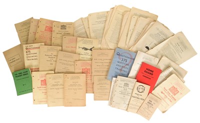 Lot 520 - HOME GUARD / LDV - COLLECTION OF PAMPHLETS & EPHEMERA