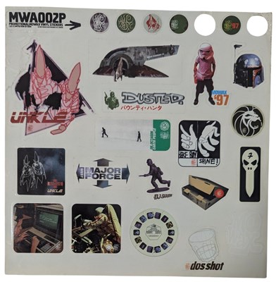 Lot 62 - JAME LAVELLE AKA UNKLE - PSYENCE FICTION STICKER PACK