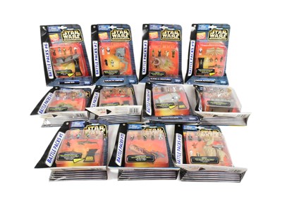 Lot 139 - STAR WARS - COLLECTION OF GALOOB MICRO MACHINES SETS