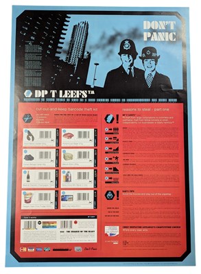 Lot 101 - DON'T PANIC - LONG PLANNED SERIES OF JUSTIFICATIONS 4 PETTY CRIME