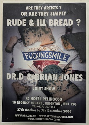 Lot 101 - DR. D AKA SUBVERTISRS & BRIAN JONES - ARE THEY ARTISTS?