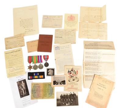 Lot 181 - WWII SECOND WORLD WAR MEDAL GROUP - ROYAL SIGNALS
