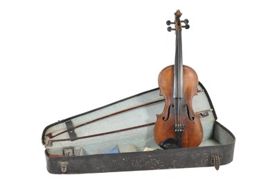Lot 416 - LATE 19TH CENUTRY J BROWNE & SON MAHOGANY VIOLIN