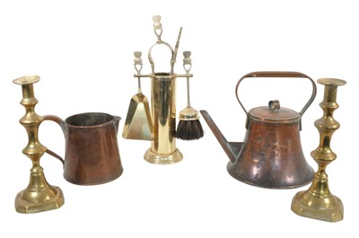 Lot 327 - COLLECTION OF 19TH & 20TH CENTURY BRASS & COPPER WARES