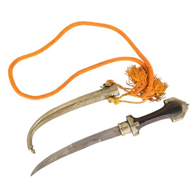 Lot 368 - EARLY 20TH CENTURY MOROCCAN KOUMMYA DAGGER