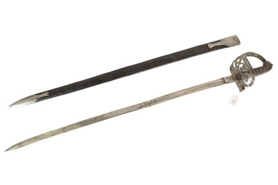 Lot 212 - 19TH CENTURY VICTORIAN RIFLE OFFICERS SWORD