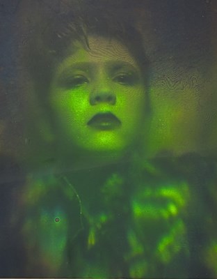 Lot 98 - EDWINA ORR (B. 1954) - ' EMMA ' - HOLOGRAM