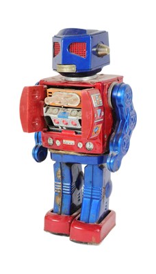 Lot 669 - TINPLATE TOYS - VINTAGE JAPANESE HORIKAWA SUPER ROBOT