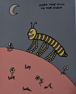 Lot 113 - SEXTON MING - OVER THE HILL IS THE MOON