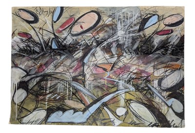 Lot 60 - DALE DVNM COLLINS (B. 1974) - UNTITLED MIXED MEDIA ON PAPER