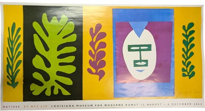 Lot 111 - HENRI MATISSE - ET NYT LIV - LOUISIANA MUSEUM 2005 EXHIBITION POSTER