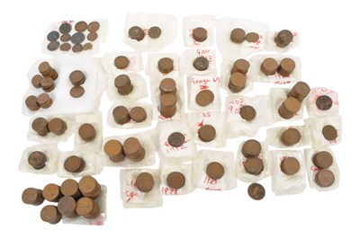 Lot 525 - COLLECTION OF 19TH & 20TH CENTURY BRITISH CIRCULATED PENNIES