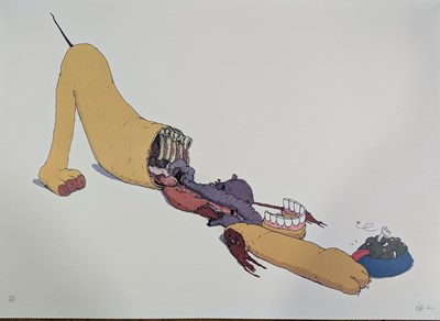 Lot 139 - MUDWIG (B.1980) - PLUTO'S LICKING, 2008