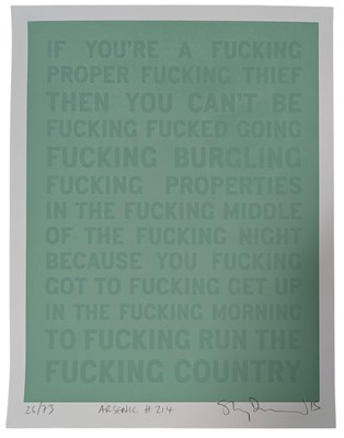 Lot 65 - STANLEY DONWOOD (BRITISH B.1968) - ARSENIC #214, 2015