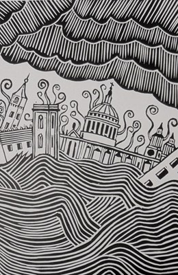 Lot 114 - STANLEY DONWOOD (B.1968) - LONDON VIEWS - ST PAULS, 2006