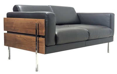 Lot 155 - ROBIN DAY FOR HABITAT - DESIGNER TWO SEATER SOFA