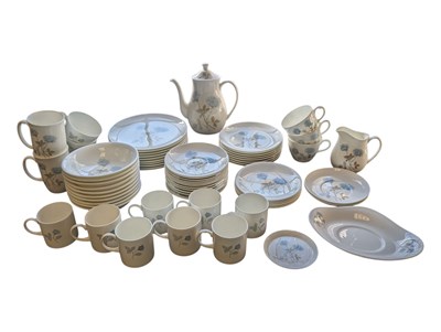 Lot 136 - EXTENSIVE 20TH CENTURY WEDGWOOD ICE ROSE TEA SERVICE