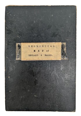 Lot 39 - WALKER, J. & C.1838 A GEOLOGICAL MAP OF ENGLAND, WALES, AND PART OF SCOTLAND