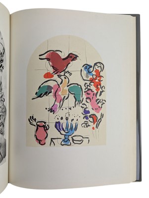 Lot 115 - CHAGALL, MARC. 1962 THE JERUSALEM WINDOWS WITH COLOUR LITHOGRAPHS