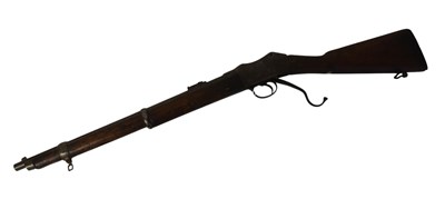 Lot 334 - 19TH CENTURY MARTINI HENRY LEVER ACTION RIFLE