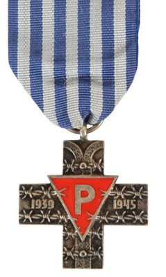 Lot 336 - POST WAR POLISH AUSCHWITZ SURVIVORS CROSS