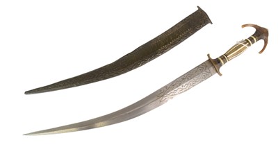 Lot 236 - 19TH CENTURY SUDANESE DAGGER