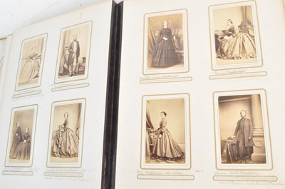 Lot 521 - 19TH CENTURY CARTE DE VISITE ALBUM