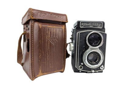 Lot 72 - FRANK & HEIDECKE ROLLEICORD - CAMERA IN ORIGINAL CASE