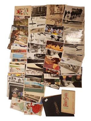 Lot 516 - COLLECTION OF 20TH CENTURY POSTCARDS AND A 1913 FRIENDSHIP BOOK