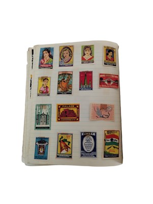 Lot 499 - COLLECTION OF EARLY TO MID 20TH CENTURY MATCHBOX COVERS / STICKERS