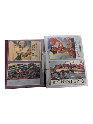 Lot 504 - COLLECTION OF CONTEMPORARY ADVERTISING POSTCARDS