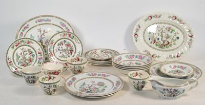 Lot 145 - LARGE COLLECTION OF EARLY 20TH CENTURY INDIAN TREE PATTERNED IRONSTONE