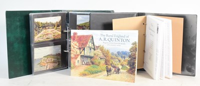 Lot 511 - AFTER A. R. QUINTON - EARLY TO MID 20TH POSTCARD ALBUM AND MORE