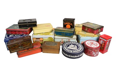 Lot 397 - LARGE COLLECTION OF 20TH CENTURY VINTAGE ADVERTISING AND OTHER TINS