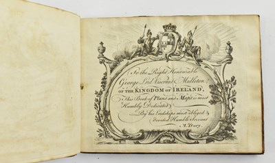 Lot 210 - DURY, ANDREW & ROCQUE, JOHN. 1764 A COLLECTION OF PLANS OF THE PRINCIPAL CITIES OF GREAT BRITAIN