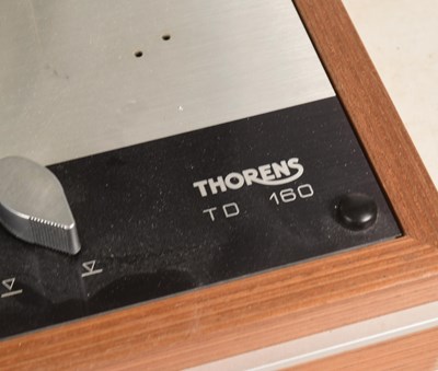 Lot 431 - THORENS - 1970S TD160 TURNTABLE & SME 3009 TONEARM