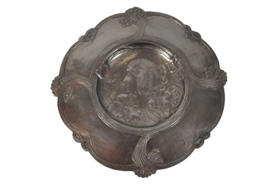 Lot 461 - VINTAGE ART NOUVEAU STYLE BRONZE WALL PLAQUE