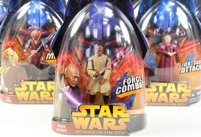 Lot 97 - STAR WARS - REVENGE OF THE SITH MOC CARDED ACTION FIGURES