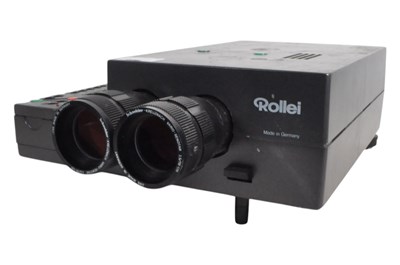 Lot 468 - ROLLEI - VINTAGE ROLLEIVISION 35 TWIN DIGITAL P PROJECTOR