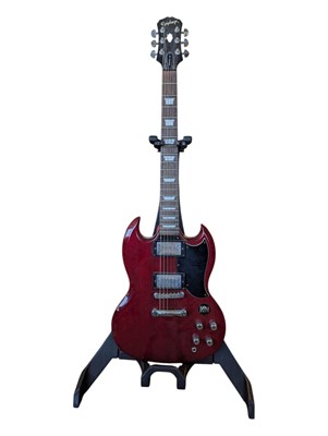 Lot 439 - EPIPHONE - LATE 20TH CENTURY GIBSON ELECTRIC GUITAR