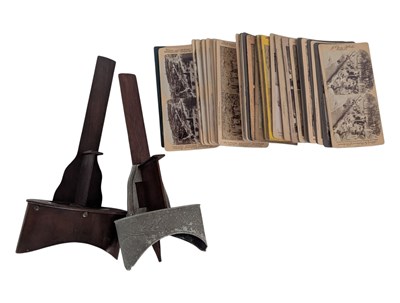 Lot 469 - COLLECTION OF 20TH CENTURY STEREOSCOPE SLIDERS & VIEWERS