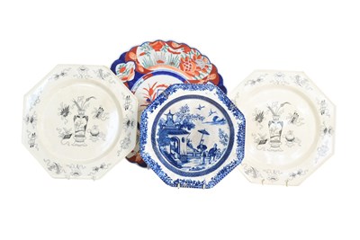 Lot 171 - COLLECTION OF LATE 19TH CENTURY PORCELAIN AND IRONSTONE PLATES