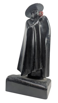 Lot 80 - SANDEMAN PORT - ORIGINAL ALUMINIUM ADVERTISING BAR FIGURE