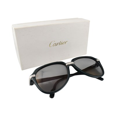 Lot 51 - VINTAGE 1990S MUST DE CARTIER VITESSE SUNGLASSES
