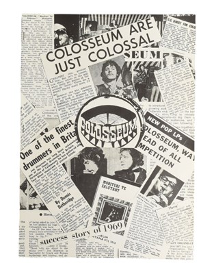 Lot 76 - MUSIC - COLOSSEUM (JAZZ ROCK BAND) - EARLY SIGNED PROGRAMME