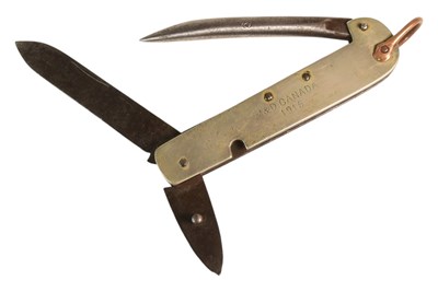 Lot 101 - WWI FIRST WORLD WAR CANADIAN MILITARY JACK KNIFE