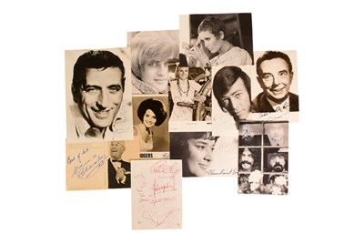 Lot 118 - MUSIC - COLLECTION OF ASSORTED AUTOGRAPHS