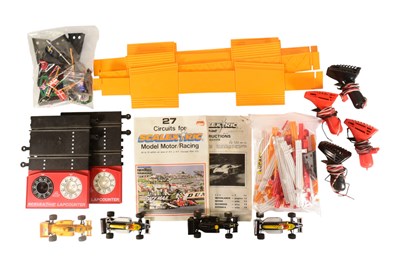 Lot 418 - SCALEXTRIC - X4 SLOT CARS & SCALEXTRIC ACCESSORIES