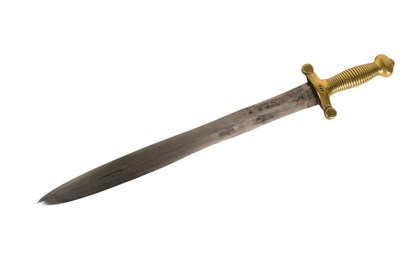 Lot 173 - 19TH CENTURY 1816 PATTERN FRENCH ARTILLERY SHORT SWORD