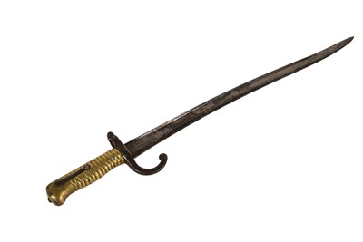 Lot 324 - 19TH CENTURY FRENCH CHASSEPOT RIFLE BAYONET